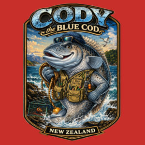 Cody The Cod - AS Colour Youth Supply Hood Design