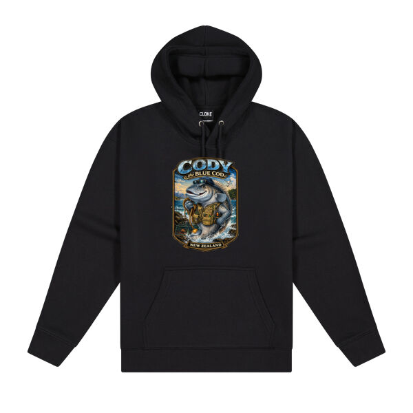 Cody The Cod - Cloke Womens Origin Hoodie Thumbnail